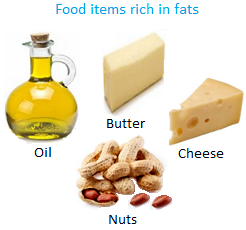 Food items Rich in Fats